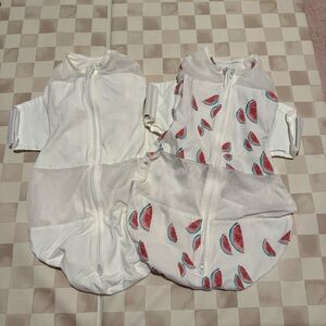 Two SNOO sleep sacks